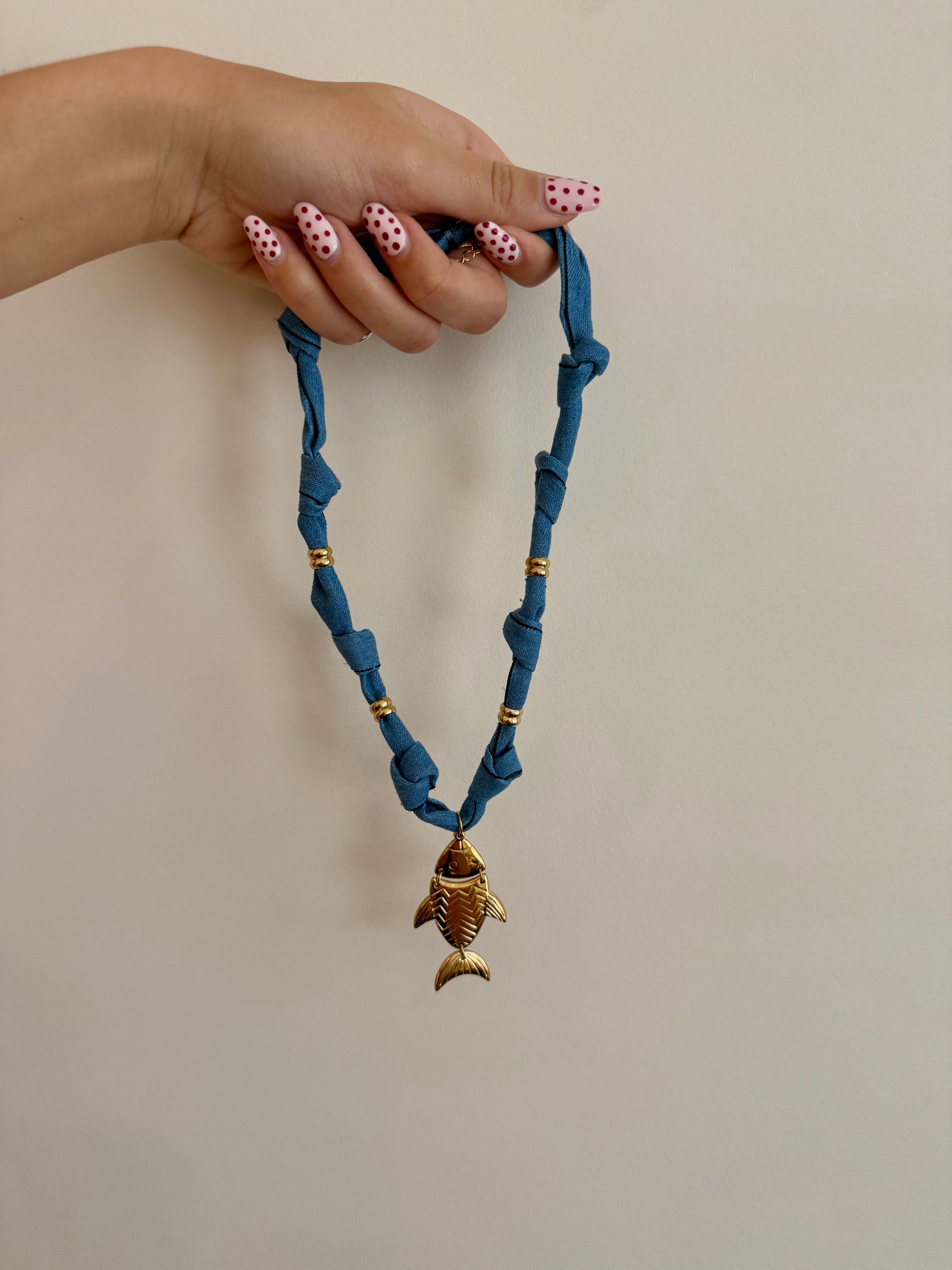 Collier marina denim