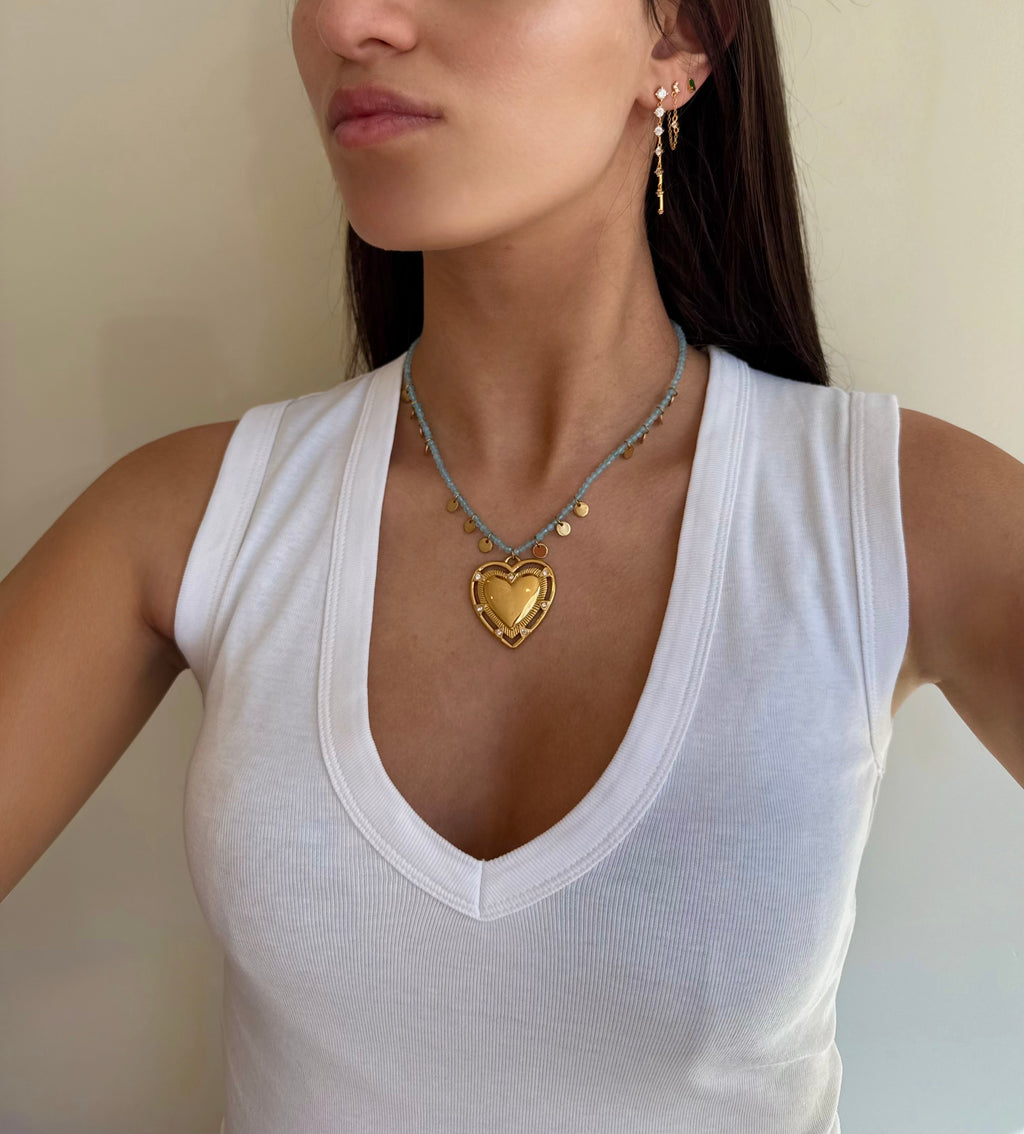 Collier azzura